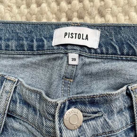 Pistola Ryder Hise Rise Cuffed Straight Jean - Picture 2 of 3